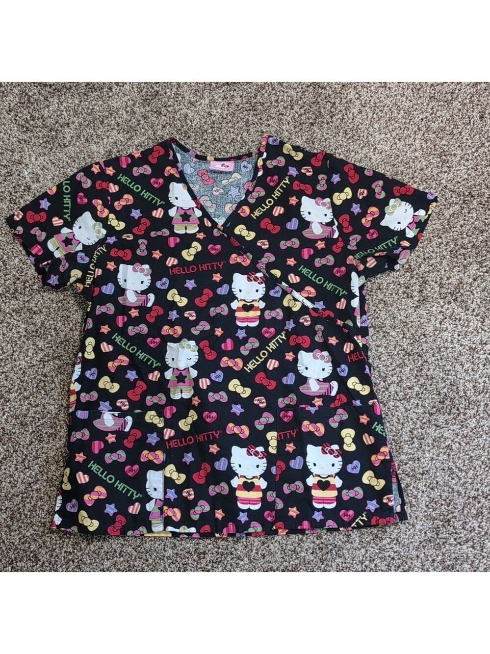 Hello Kitty Scrub Top Size medium - Picture 5 of 10